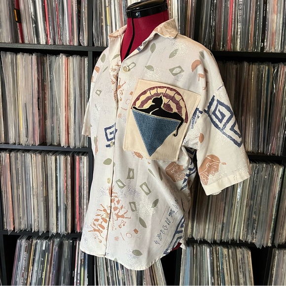 Cats Under Stars JGB Garcia Grateful Egypt ♻️❤️⚡️💙🐈‍⬛ festival patchwork - Picture 1 of 12